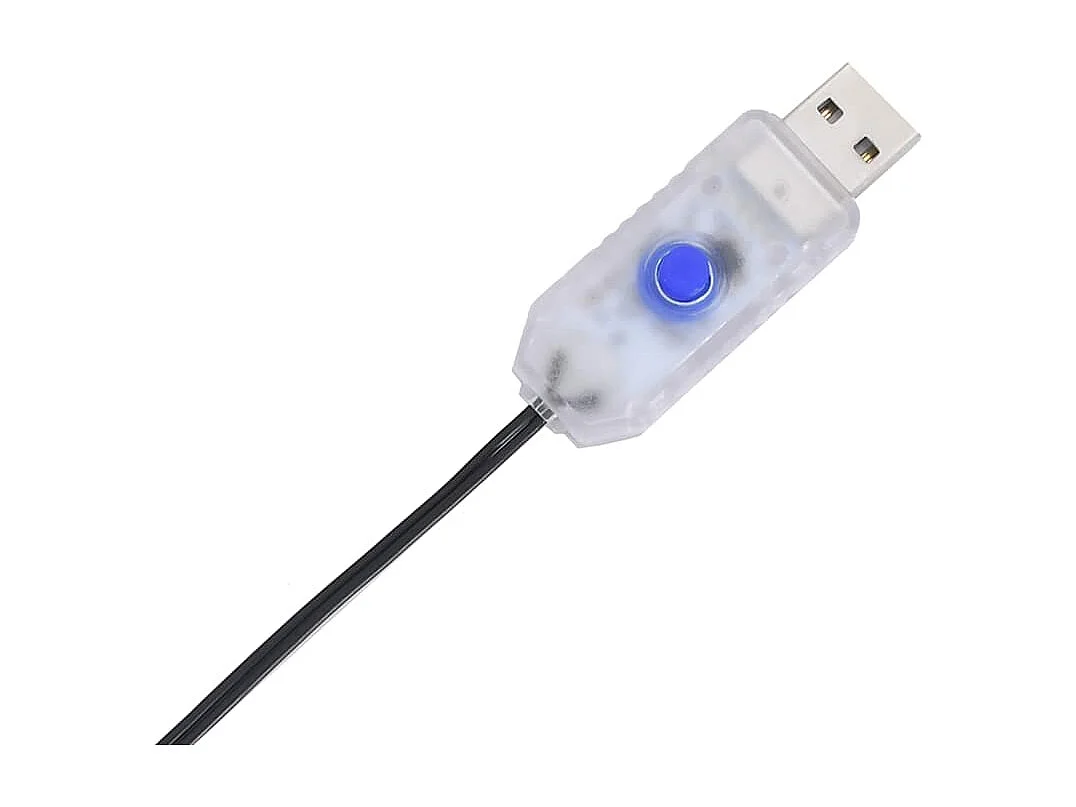 Lumières de Noël silhouette d'arbre de Noël 80 LED blanc chaud