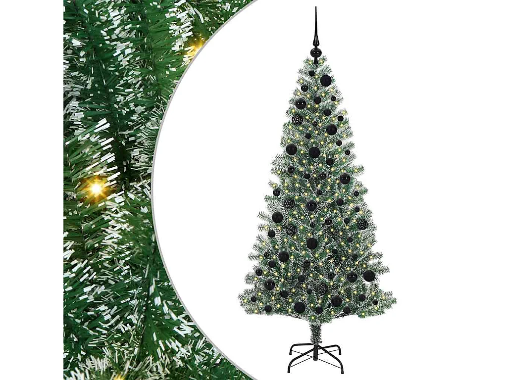 Sneeuwvlok Kunstkerstboom met LED-licht