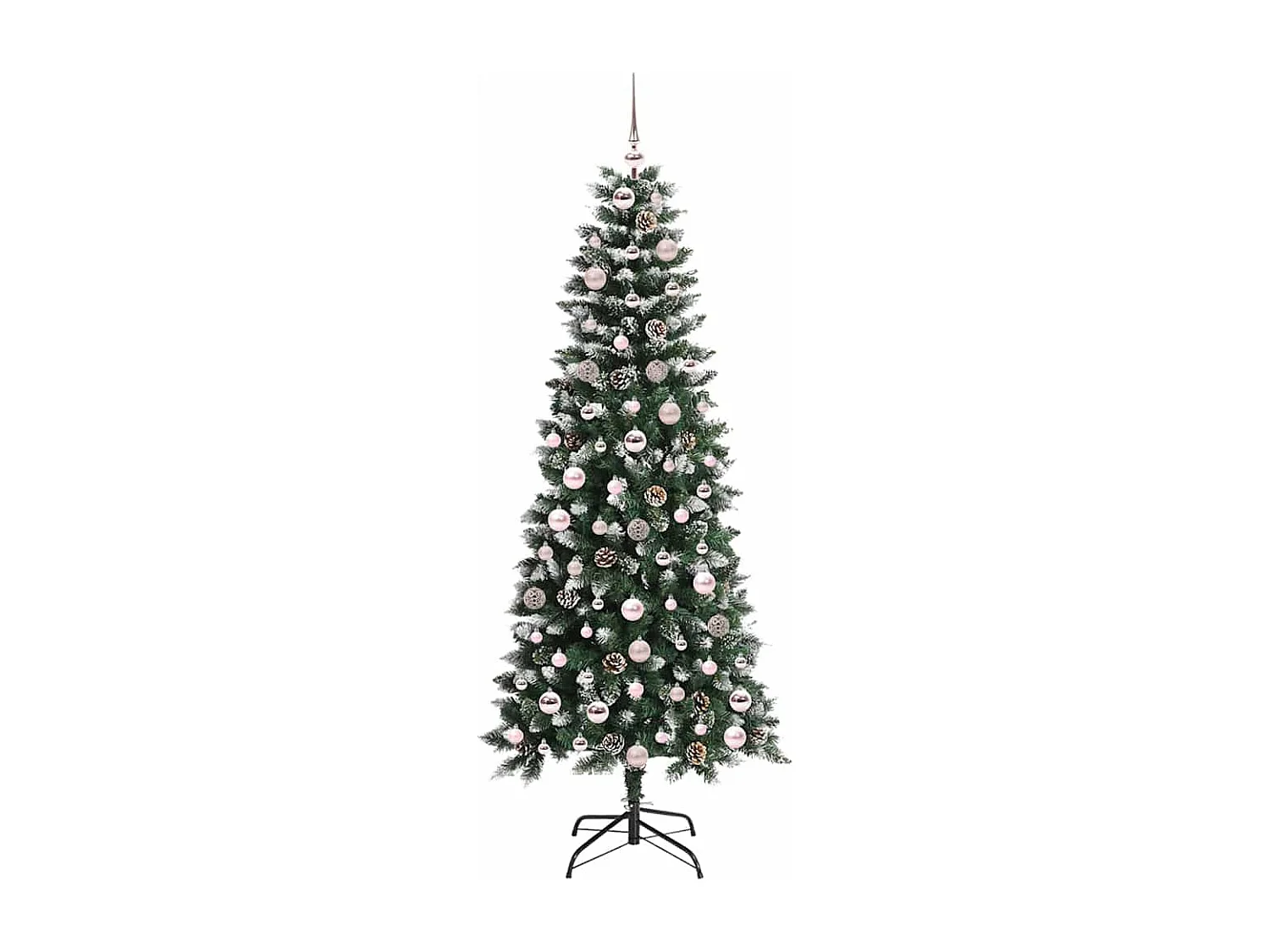 Kunstkerstboom met 300 LED's Groen 76 x 76 x 180 cm