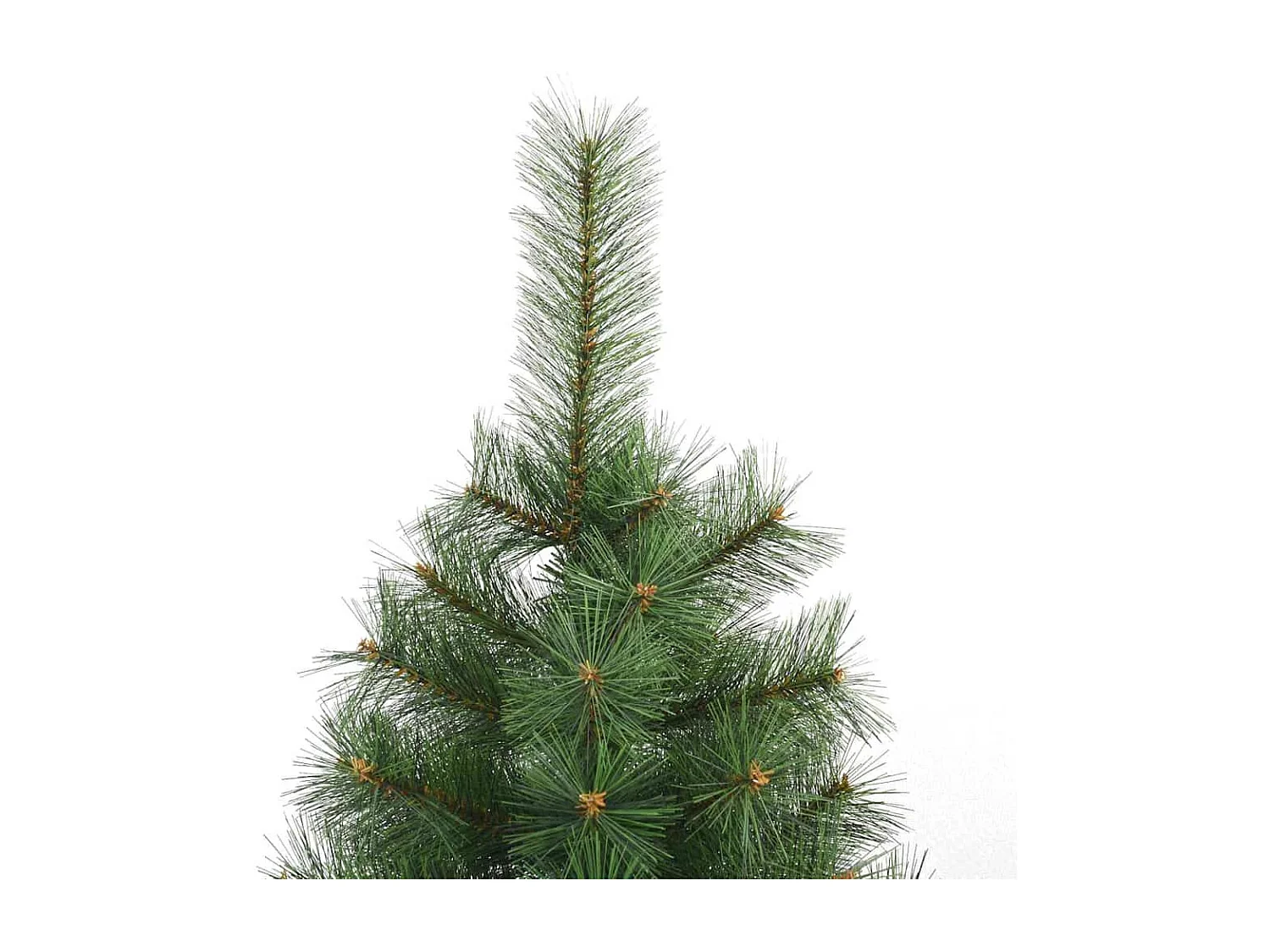 Sapin de Noël artificiel avec 300 LED Vert 180 cm PE et PVC