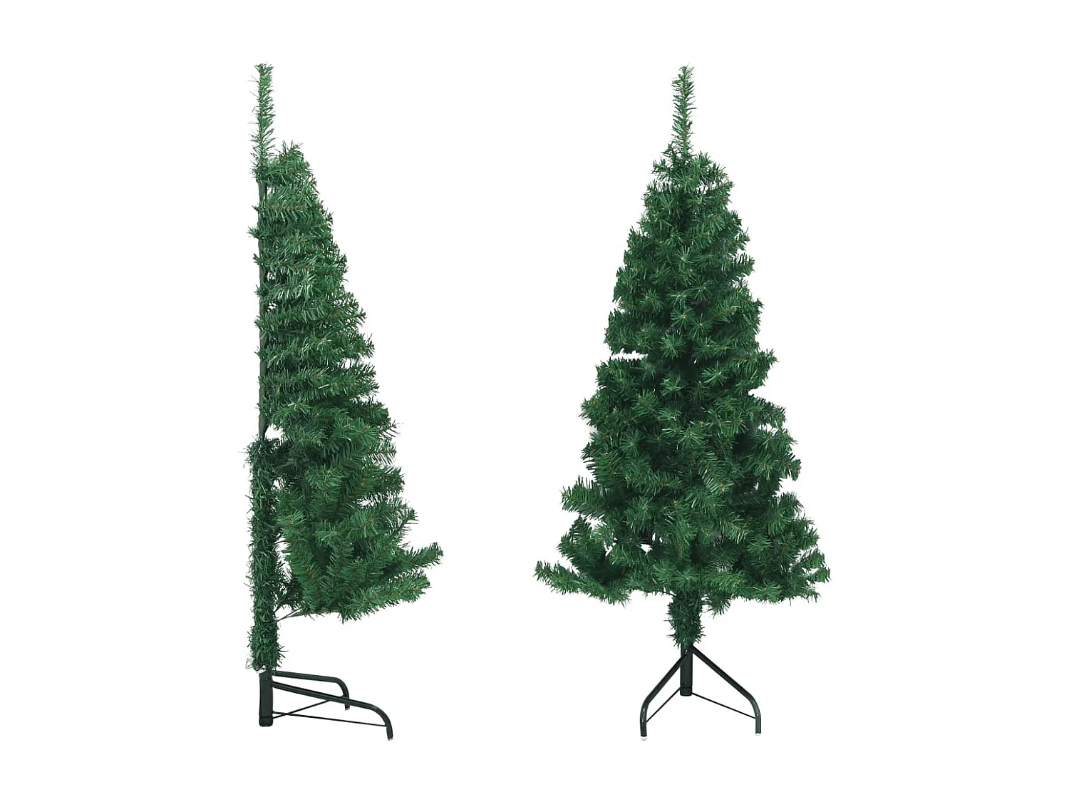 Künstlicher Weihnachtsbaum Ecke Grün 150 cm PVC