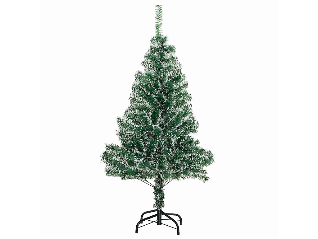 Arbre de Noël artificiel floconné de neige avec lumière LED