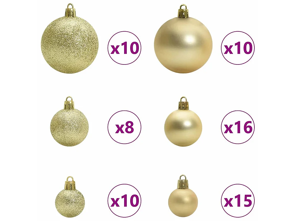 Sapin de Noël artificiel pré-éclairé Rose 240 cm PVC
