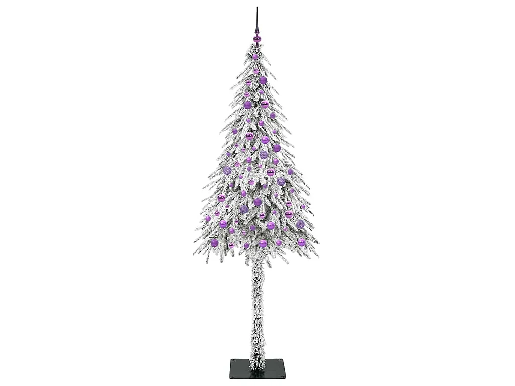 Sapin de Noël avec 300 LED Blanc 210 cm PE et Acier