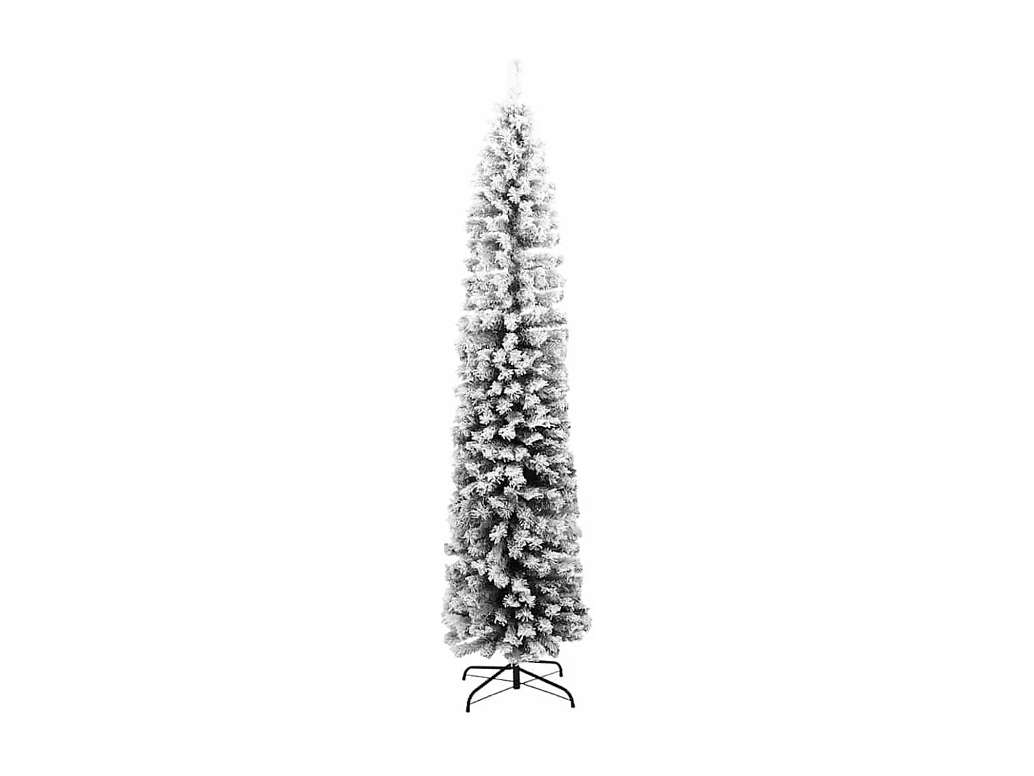 Kunstkerstboom Groen 210 cm PVC en staal en kunststof