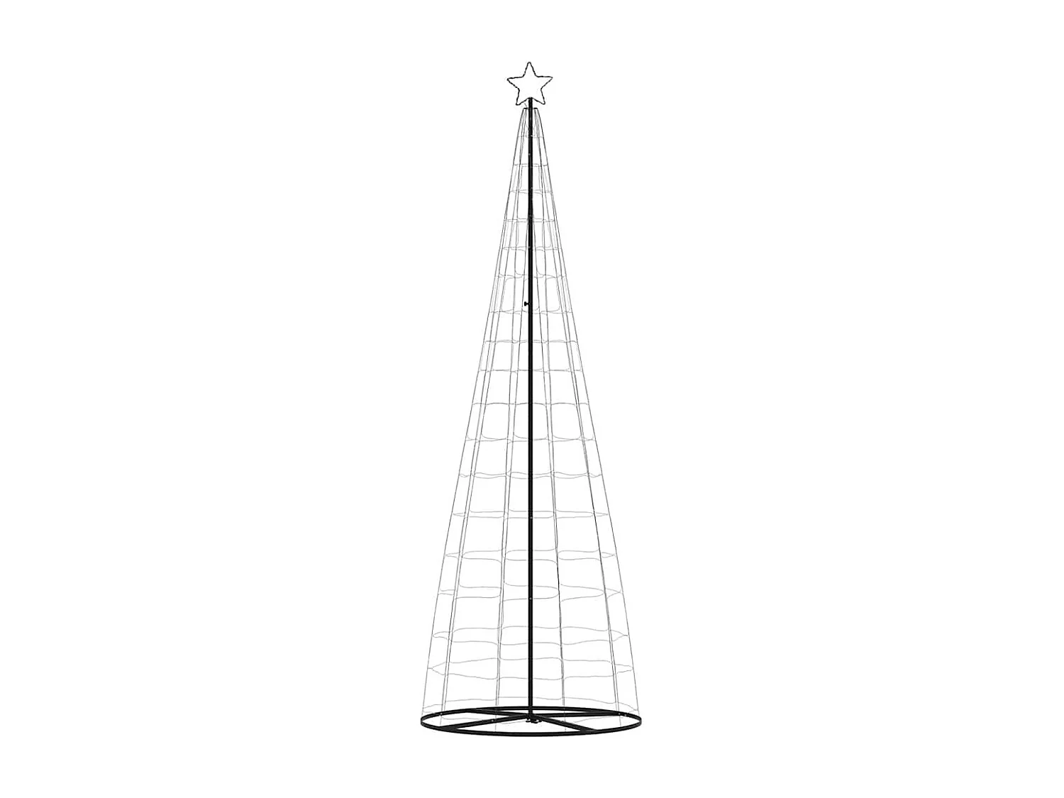 Sapin de Noël à LED 550 LED blanc froid 304 cm