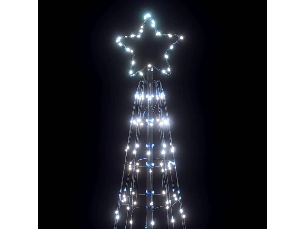 Sapin de Noël à LED 550 LED blanc froid 304 cm