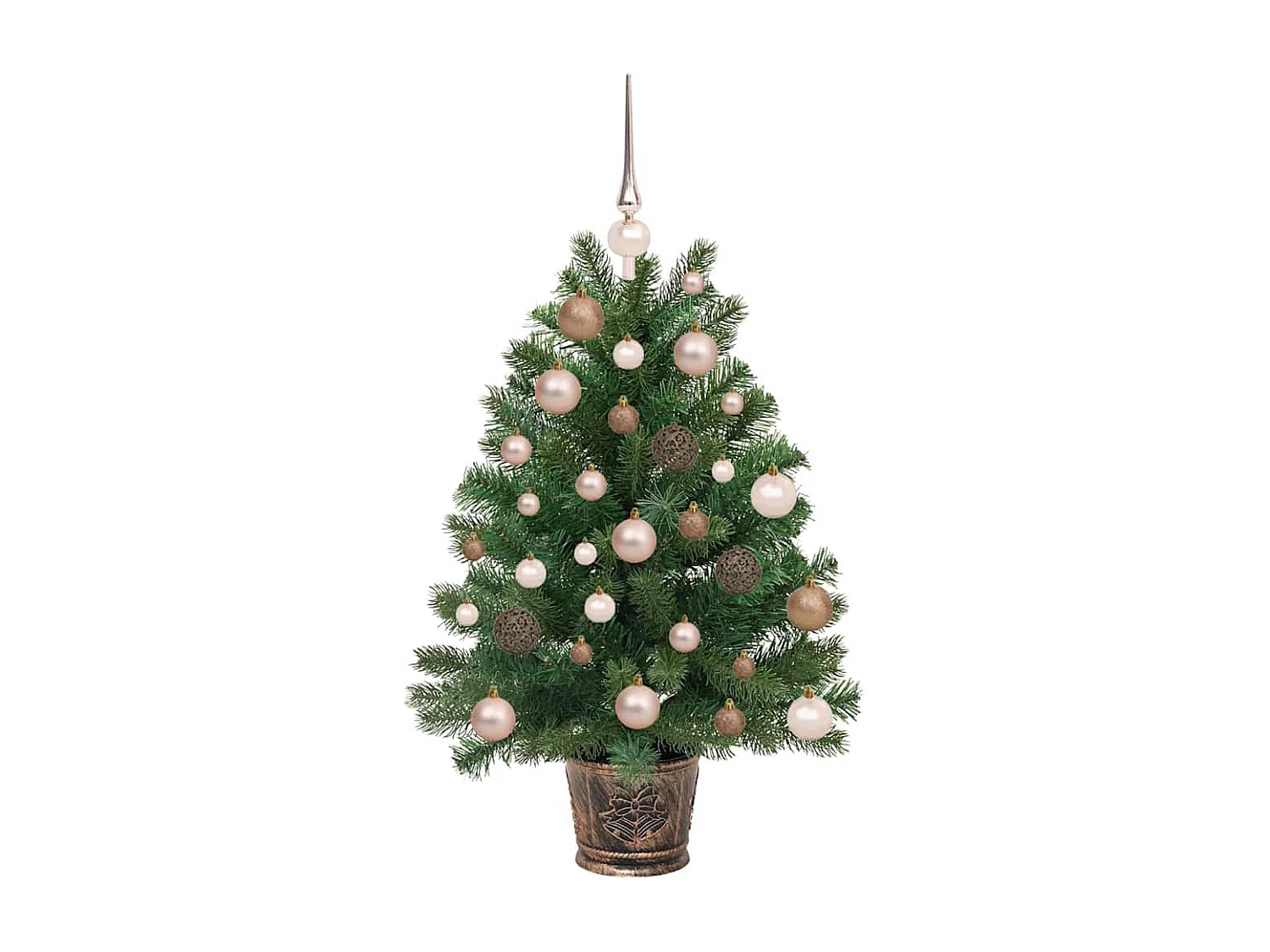 Sapin de Noël artificiel avec 150 LED Vert 95 cm PE et PVC