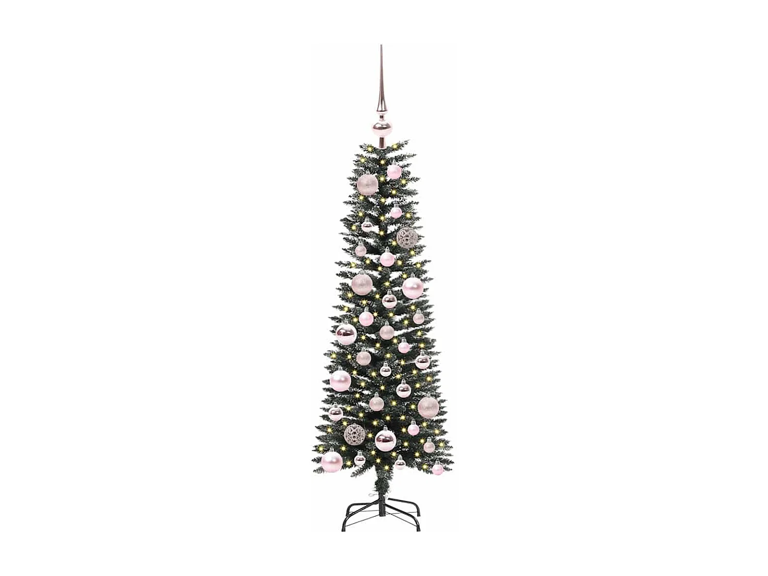 Sapin de Noël artificiel avec 150 LED Vert 40,5 x 40,5 x 120 cm