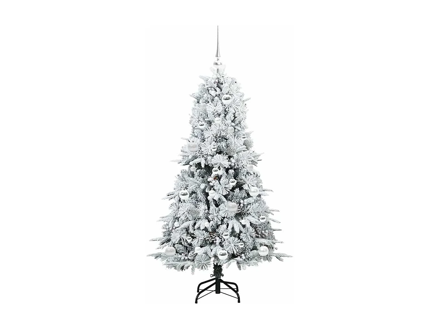 Sapin de Noël Artificiel à Branches Articulées Vert 150 cm