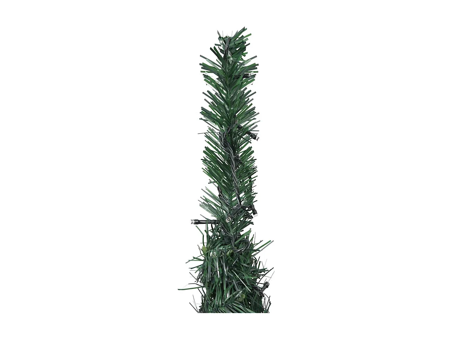 Sapin de Noël artificiel pré-éclairé avec guirlandes vert 150cm