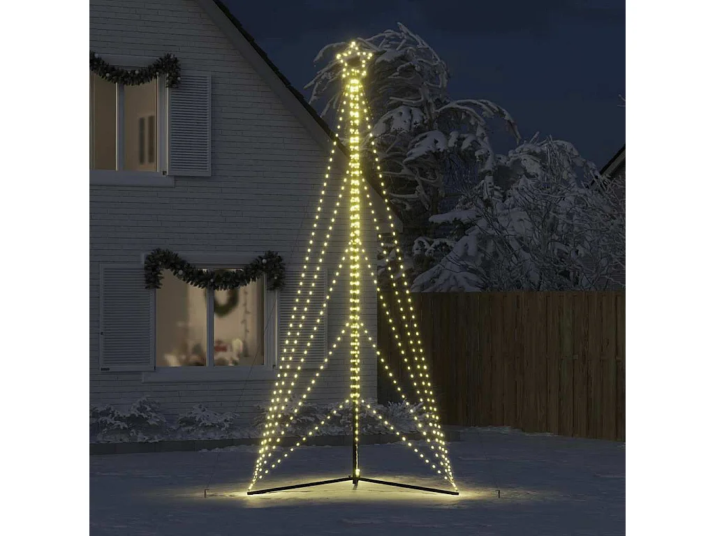 LED-kerstboom 615 warmwitte LED's 404,5 cm