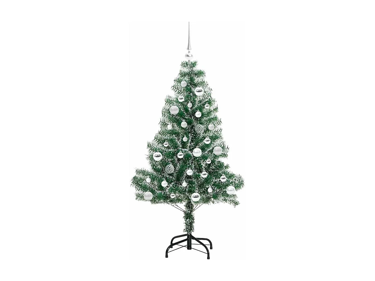 Arbre de Noël artificiel floconné de neige avec lumière LED