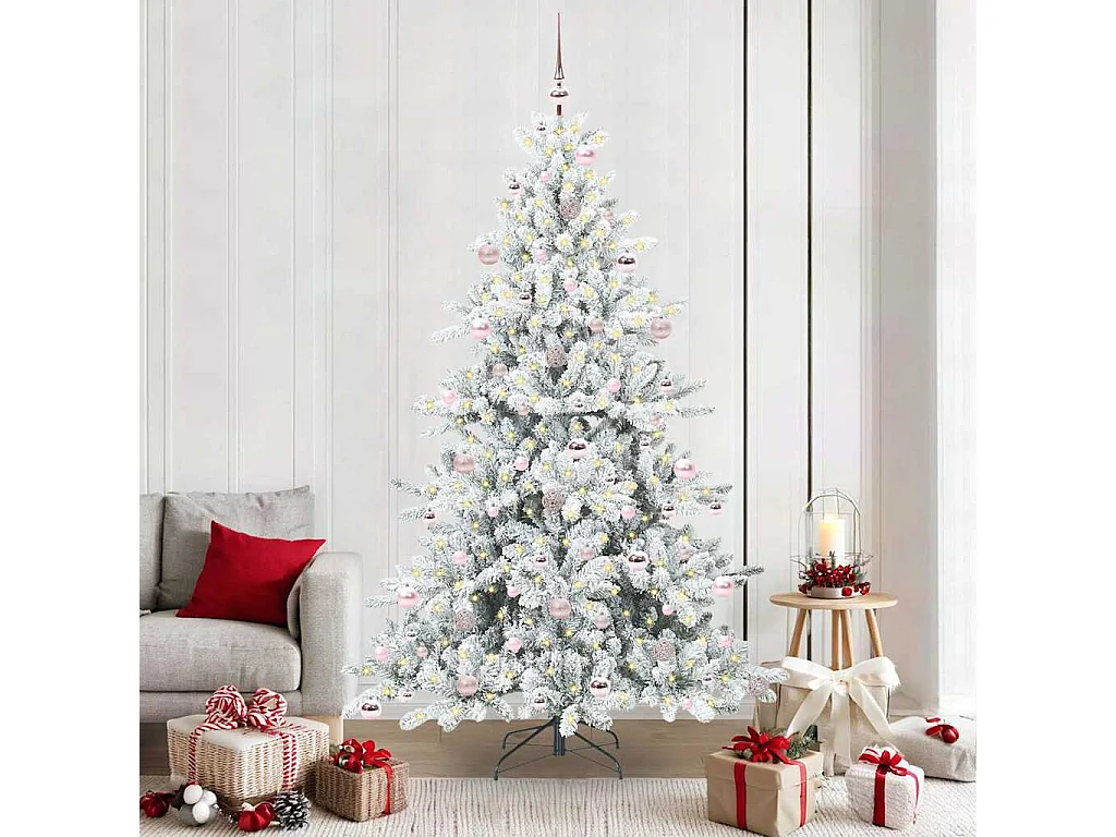 Sapin de Noël Artificiel à Branches Articulées 210 cm PVC