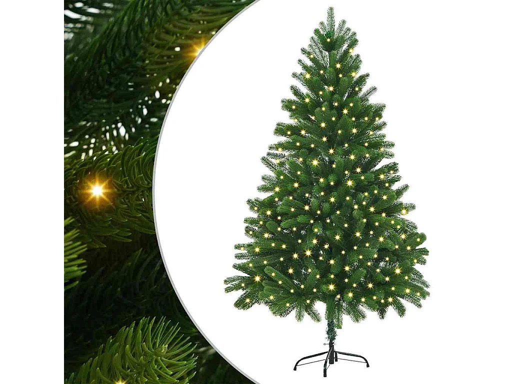 Kerstboom met 300 LED's met standaard Groen 180 cm PE