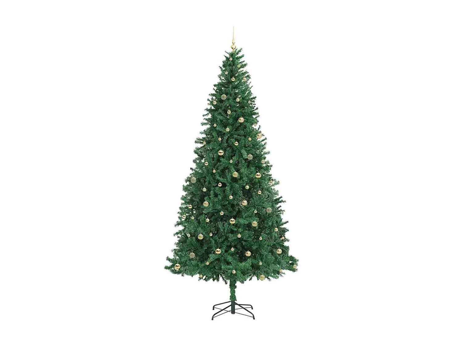 Albero di Natale artificiale Verde 300 cm PVC, metallo e plastica
