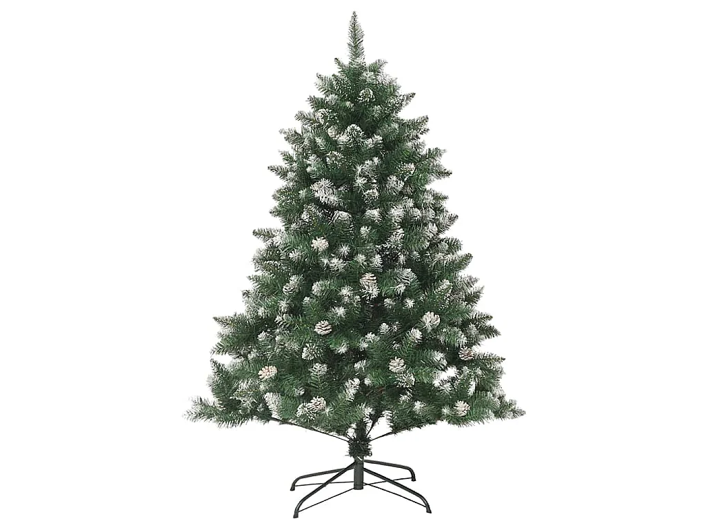 Sapin de Noël artificiel avec 150 LED Vert 105 x 105 x 150 cm