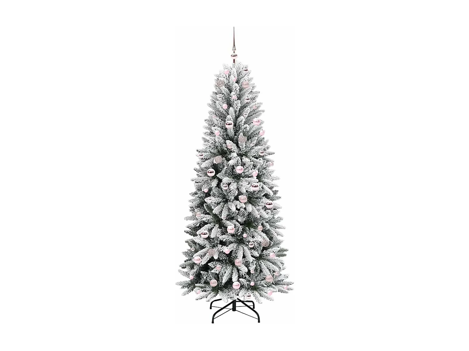 Kunstkerstboom met 300 LED's Wit 78 x 78 x 210 cm