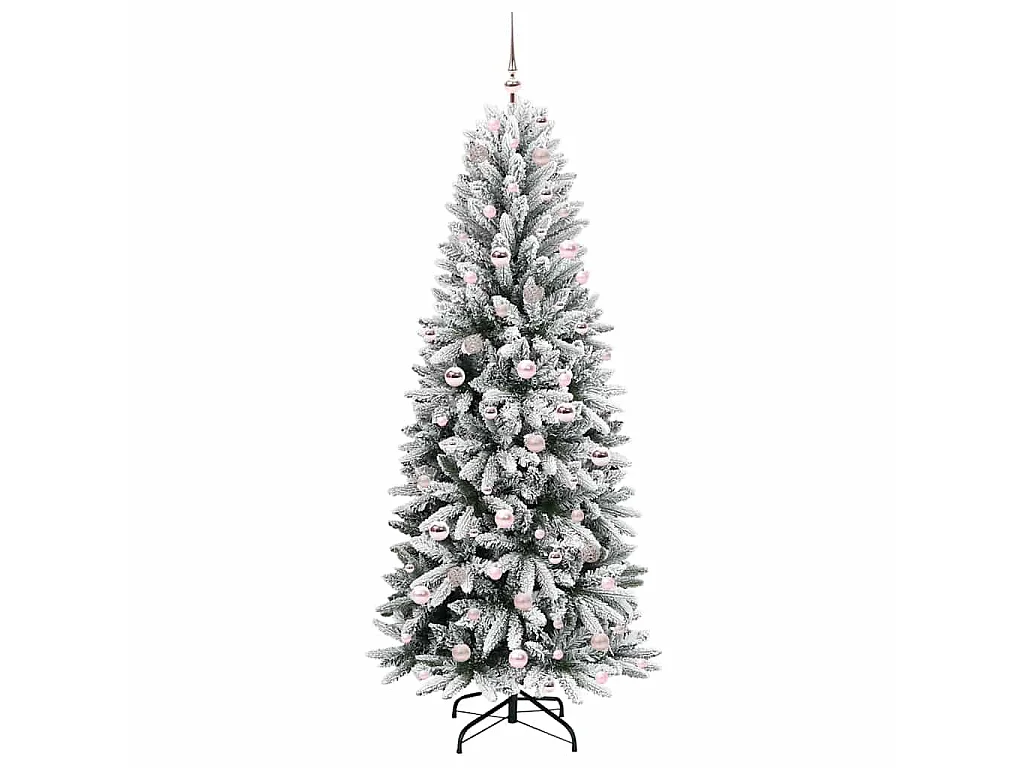 Sapin de Noël artificiel avec 300 LED Blanc 78 x 78 x 210 cm