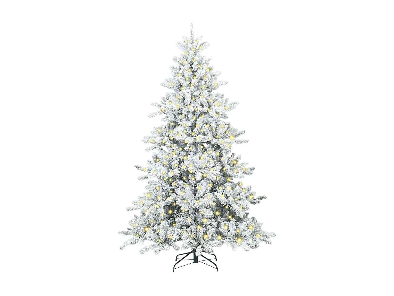 Sapin de Noël Artificiel à Branches Articulées 210 cm PVC