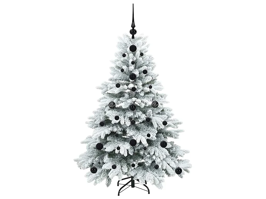 Sapin de Noël artificiel avec 150 LED Vert 120 cm PE et PVC