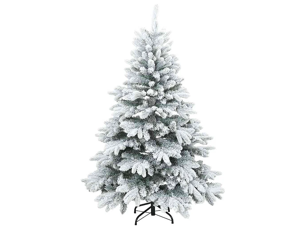 Sapin de Noël artificiel avec 150 LED Vert 120 cm PE et PVC