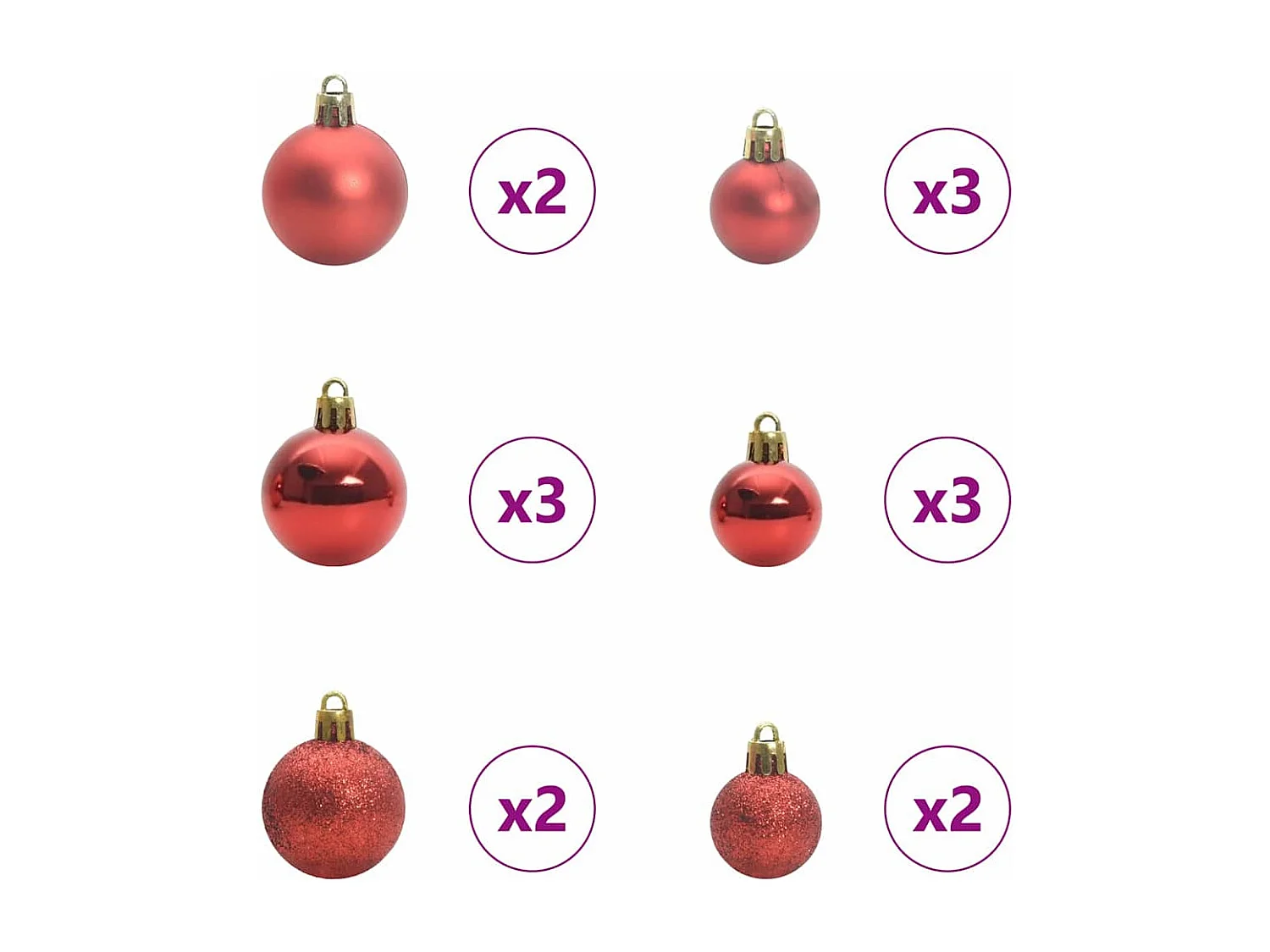 Kerstboom met 150 LED's met standaard Goud 120 cm PET