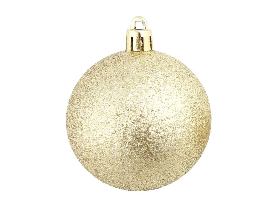 Kerstballenset 100 stuks 3/4/6 cm Goud