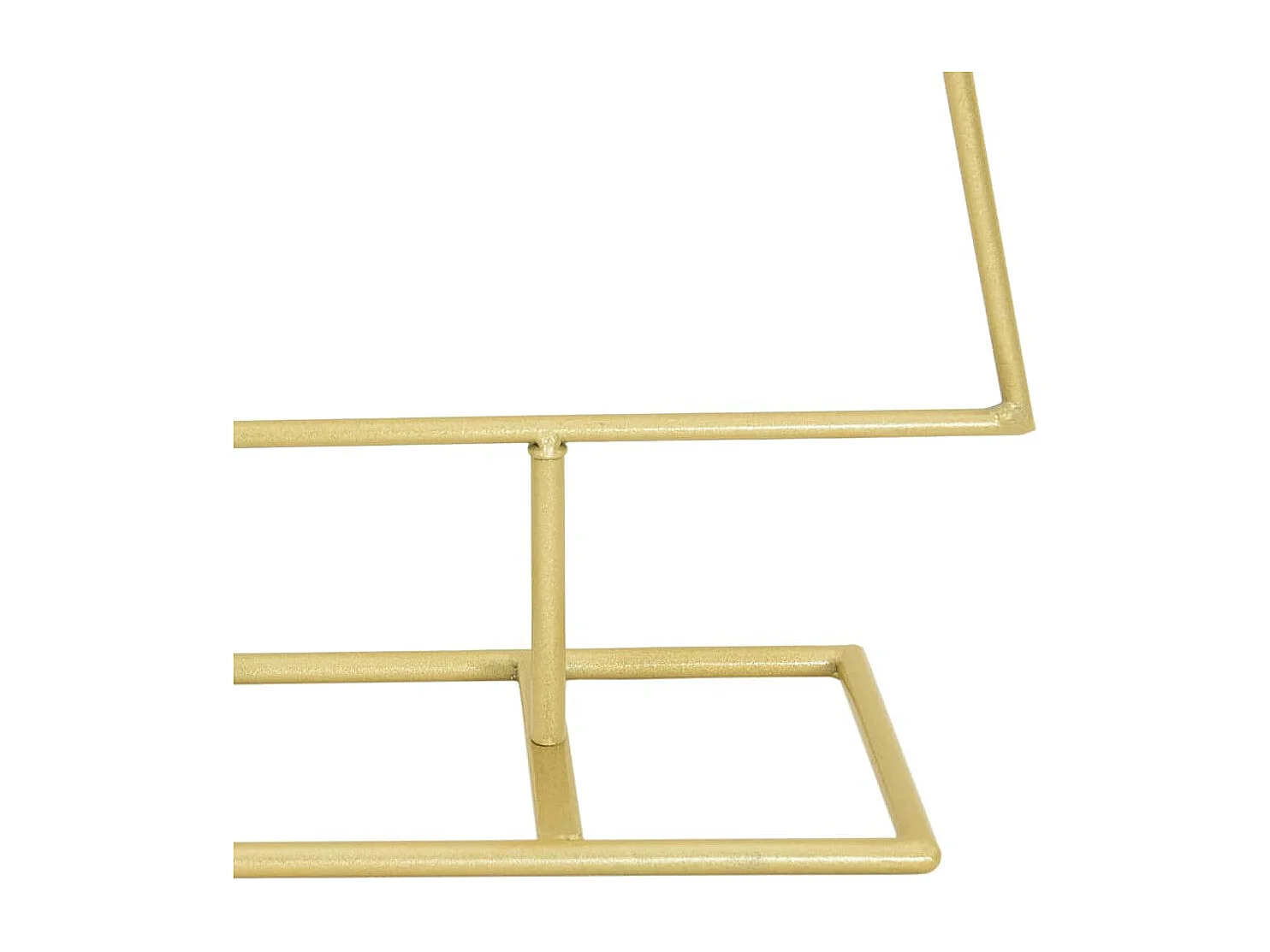 Gouden metalen kerstboom 125 cm gepoedercoat staal