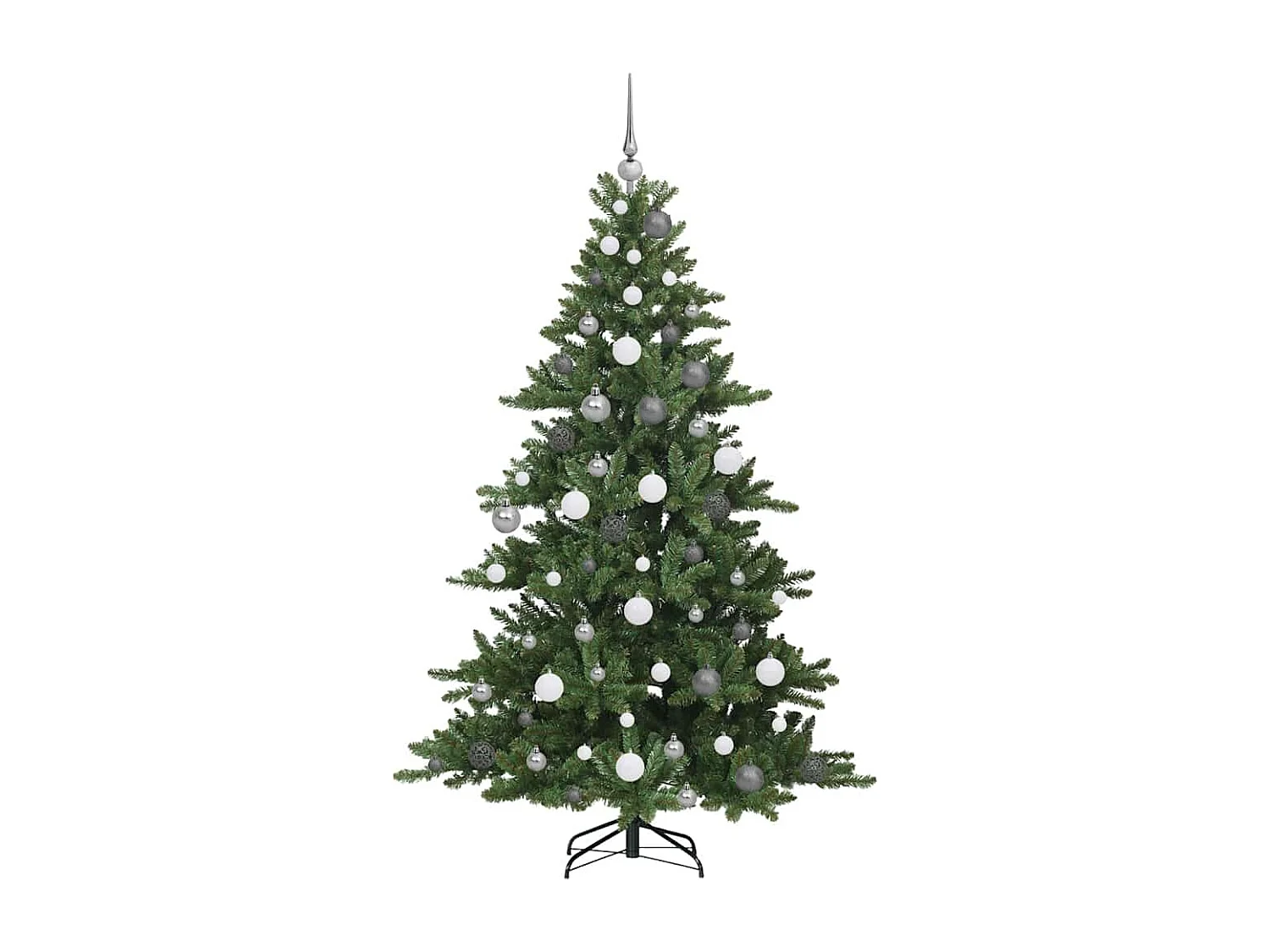 Sapin de Noël Artificiel à Branches Articulées 180 cm PVC