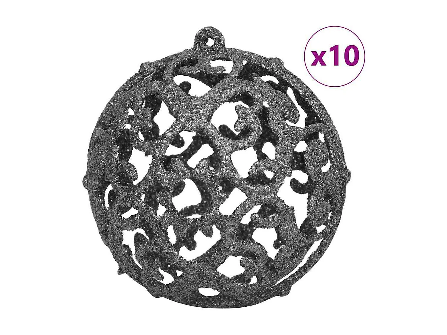 Sapin de Noël artificiel pré-éclairé Noir 180 cm PVC