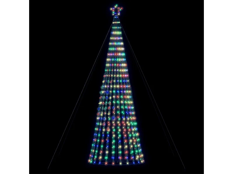 Sapin de Noël à LED 1028 LED colorées 403 cm