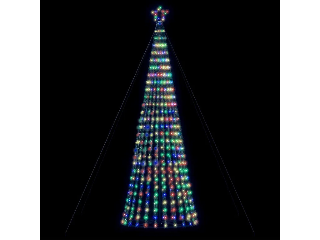 LED Kerstboom 1028 gekleurde LED's 403 cm