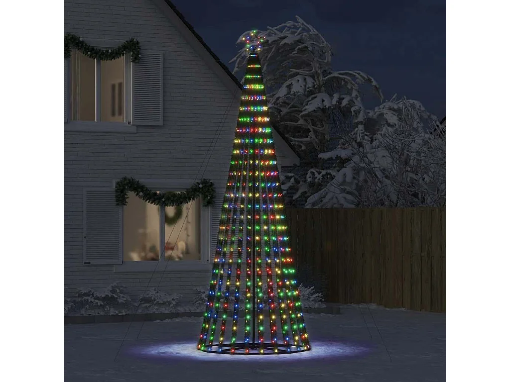 LED Kerstboom 1028 gekleurde LED's 403 cm