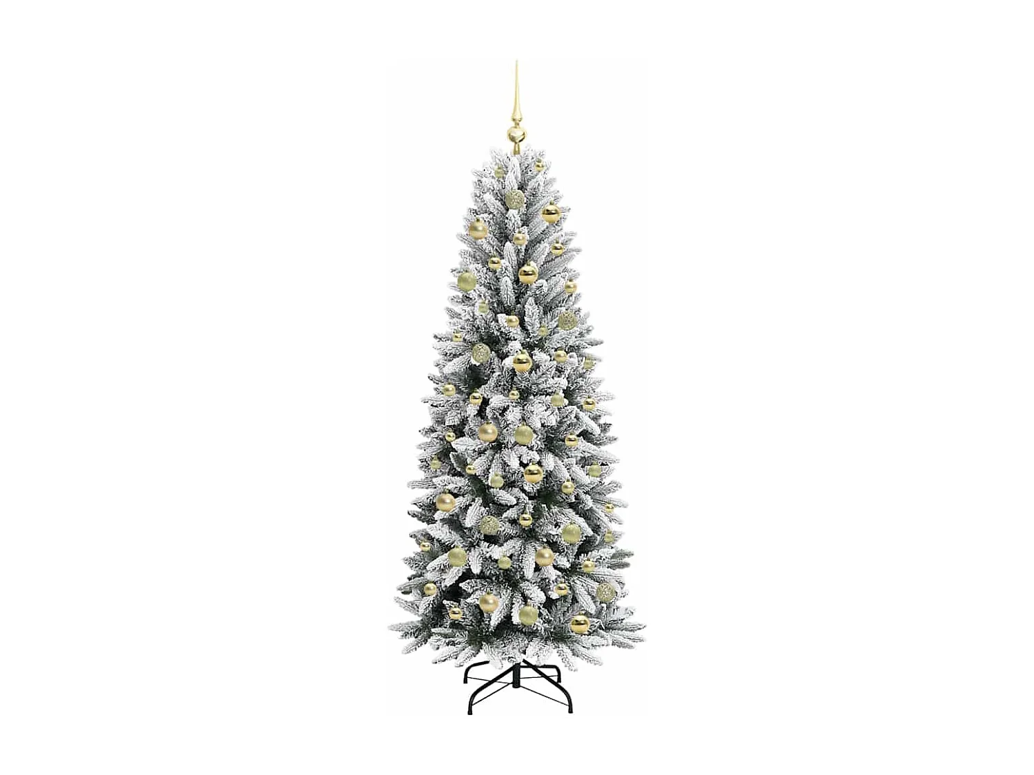 Albero di Natale artificiale con 300 LED Bianco 73 x 73 x 180 cm