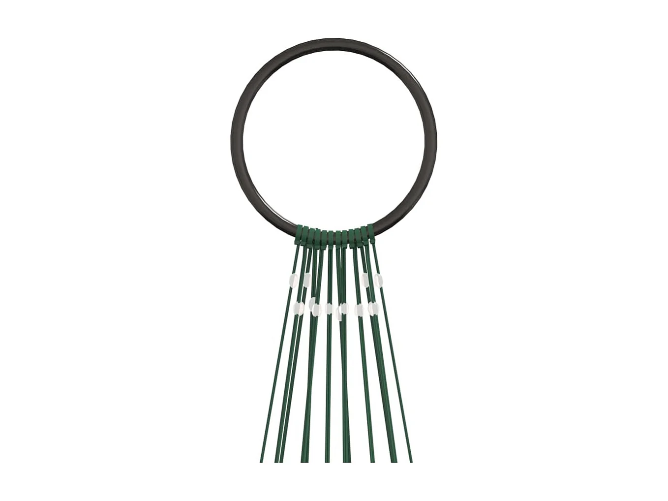 Sapin de Noël sur mât de drapeau 732 LED Blanc froid 500 cm