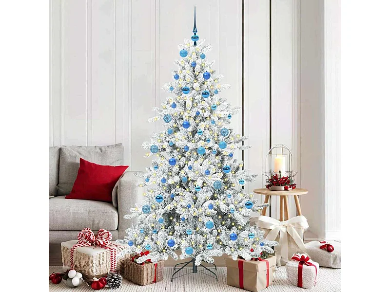 Sapin de Noël Artificiel à Branches Articulées 180 cm PVC