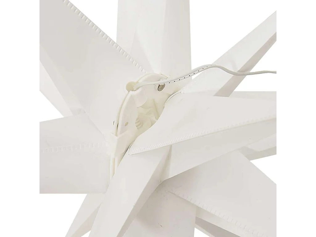 Luce di Natale con LED pieghevole bianco 100 cm