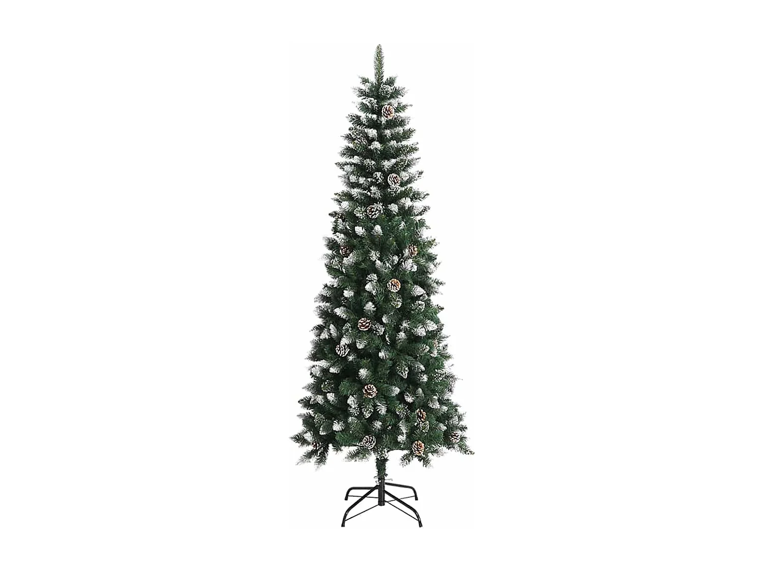 Albero di Natale artificiale con 300 LED Verde 96 x 96 x 240 cm