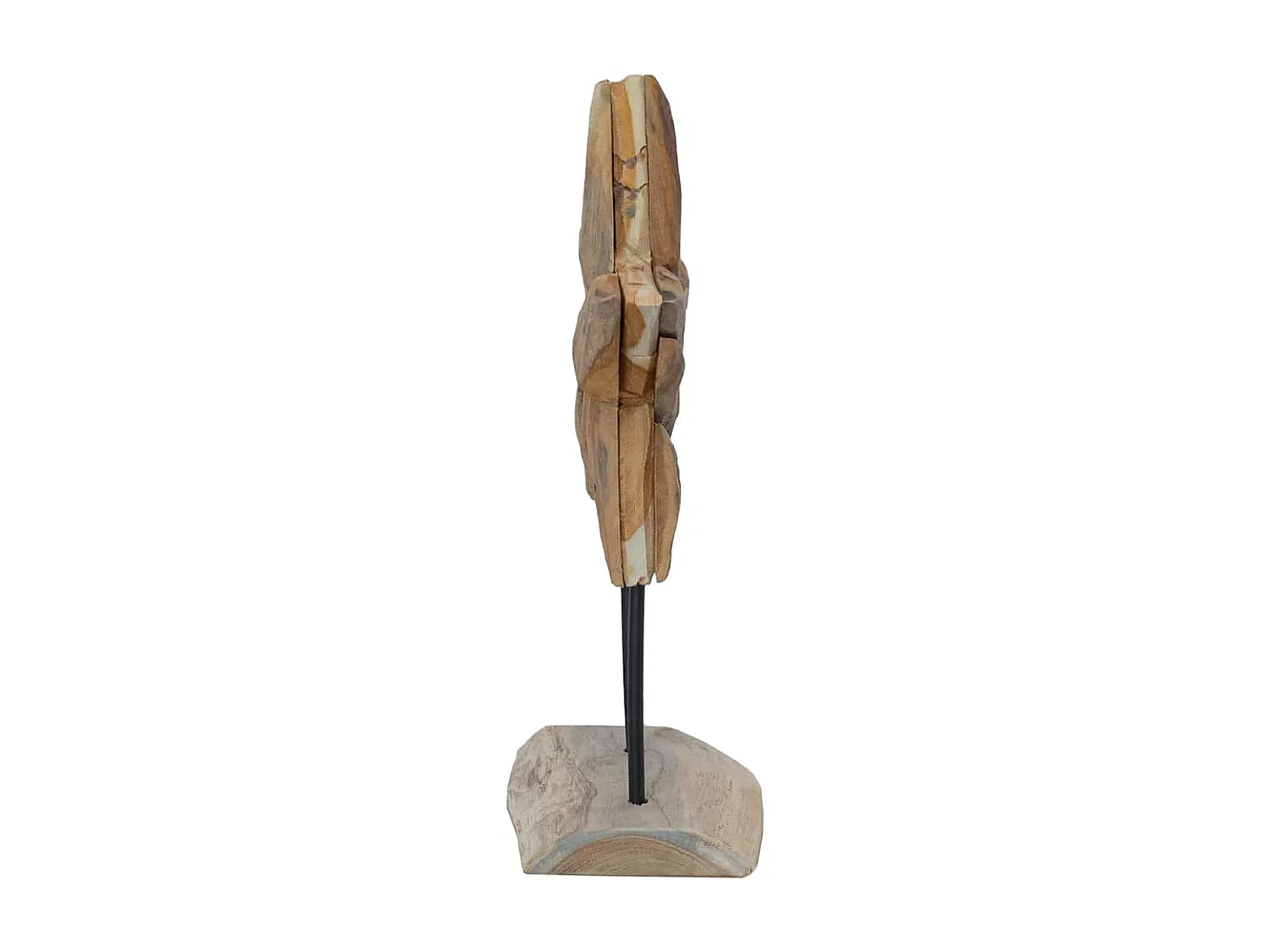 Étoile de Noël Marron 30 x 5 x 45 cm Bois de teck massif