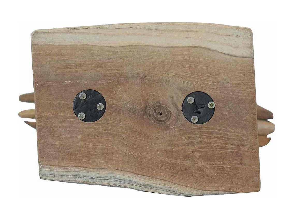 Étoile de Noël Marron 30 x 5 x 45 cm Bois de teck massif