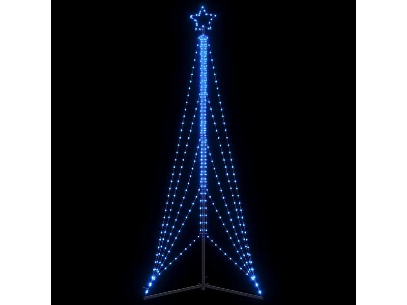 LED Kerstboom 525 LED blauw 302 cm