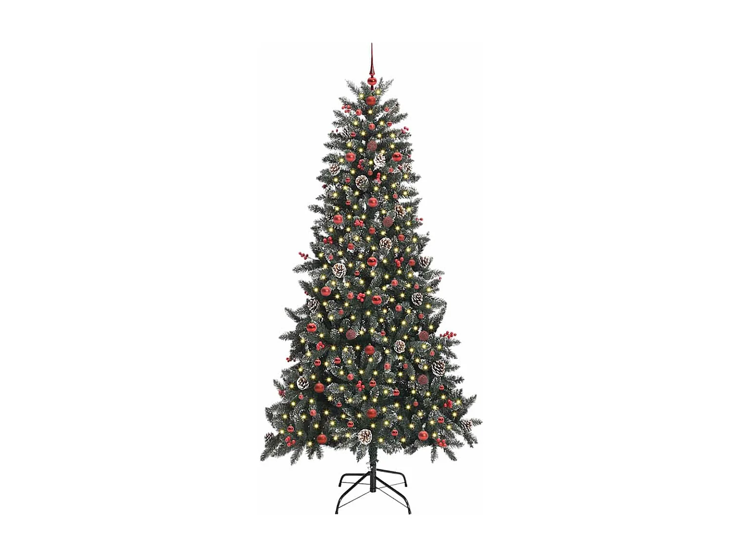 Kunstkerstboom Groen 129,5 x 129,5 x 240 cm