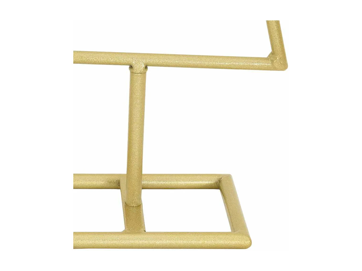 Gouden metalen kerstboom 60 cm gepoedercoat staal