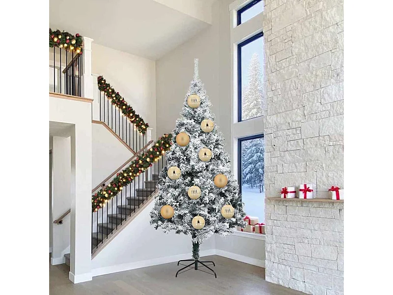 Ensemble de Boules de Noël 3 pcs Doré