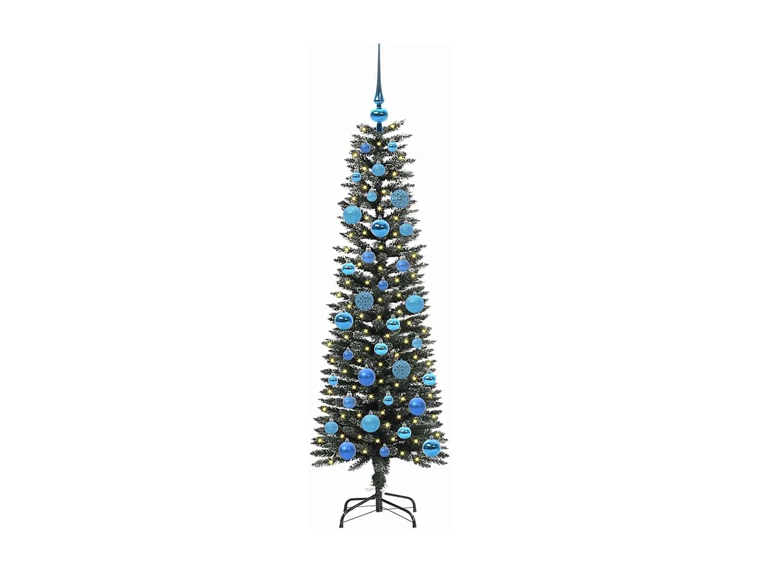 Künstlicher Weihnachtsbaum mit 150 LEDs Grün 43 x 43 x 150 cm