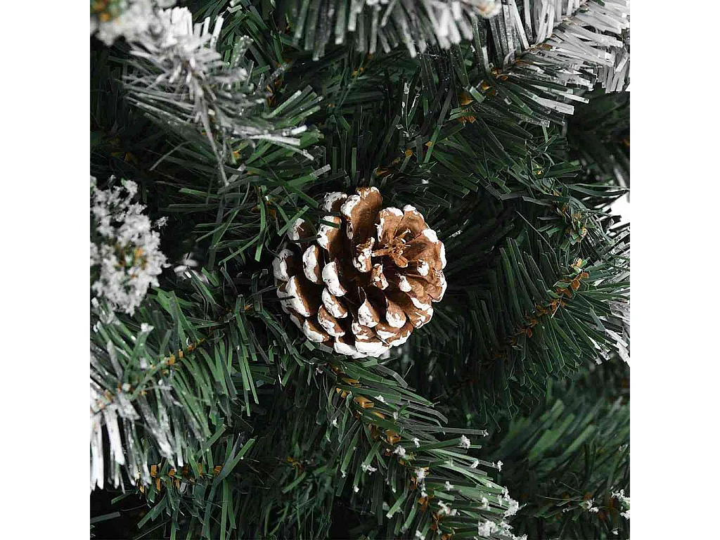 Sapin de Noël artificiel avec 150 LED Vert 55 x 55 x 120 cm