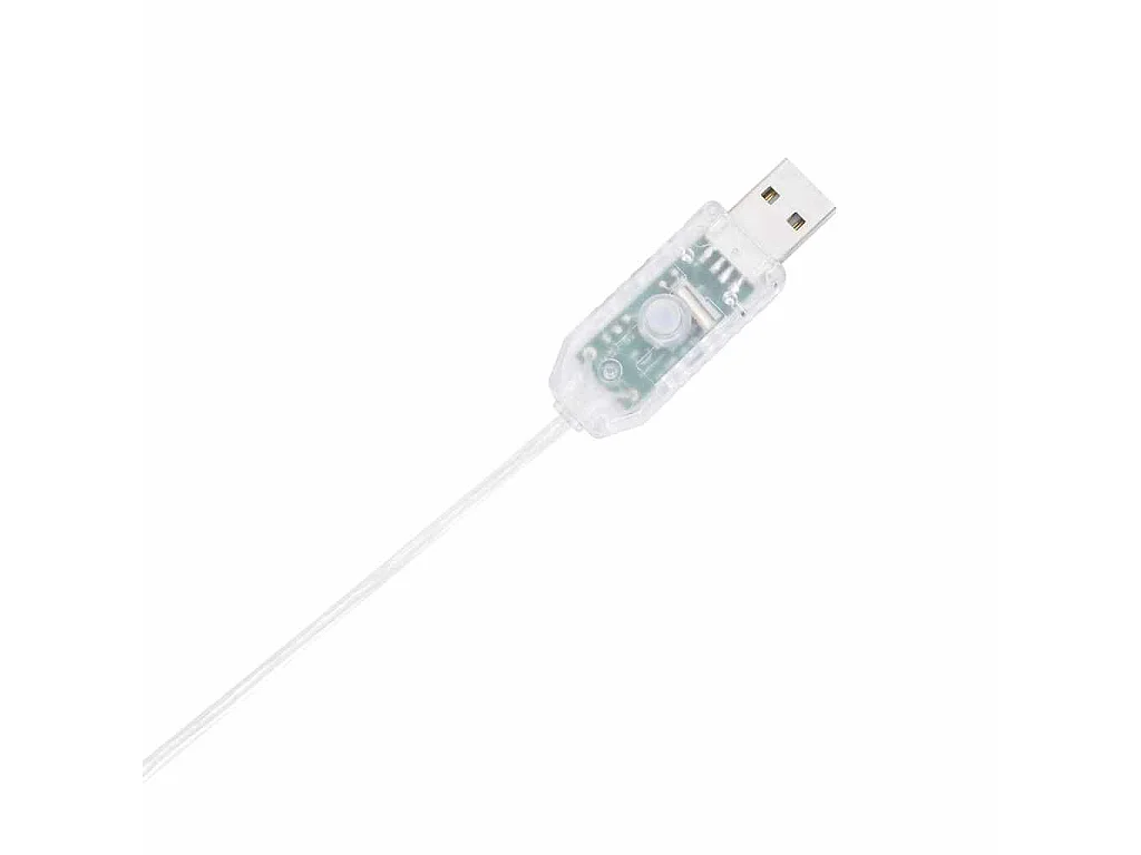 Kerstdecoratie rendier en slee 100 LED koud wit