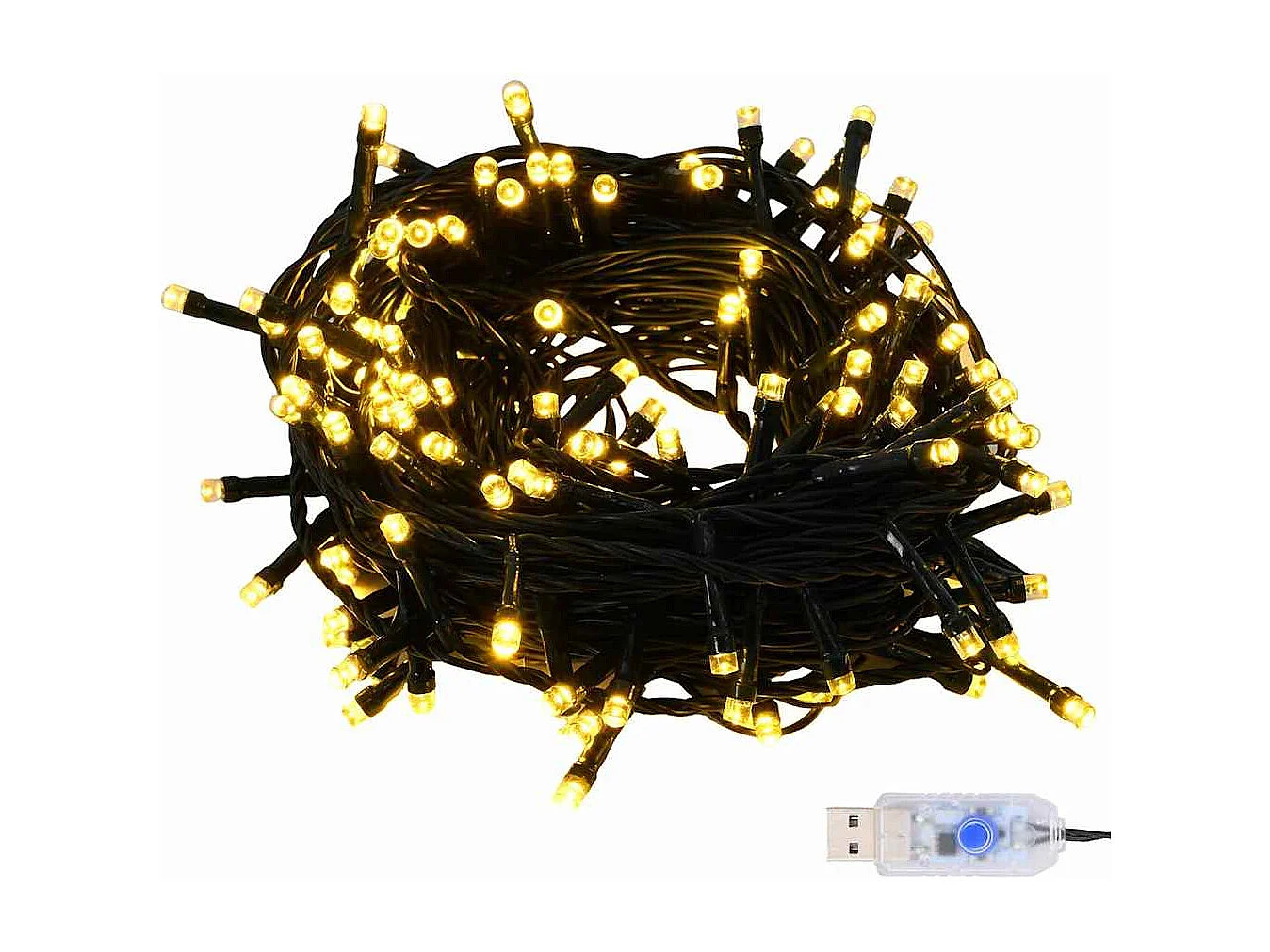Set di palline di Natale con 300 LED, 120 pezzi, in plastica lilla