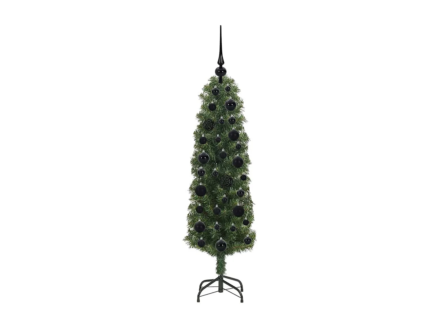 Sapin de Noël artificiel Vert 120 cm PVC et acier et plastique